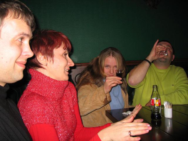 В пабе в Гостинном дворе