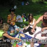 На шашлыках