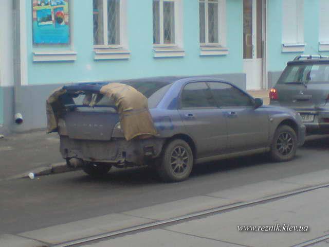 Шпионские фото рестайлинговой Subaru Impreza WRX :)