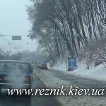 "Пробка" на тротуаре Владимирского спуска :)