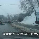 "Пробка" на тротуаре Владимирского спуска :)