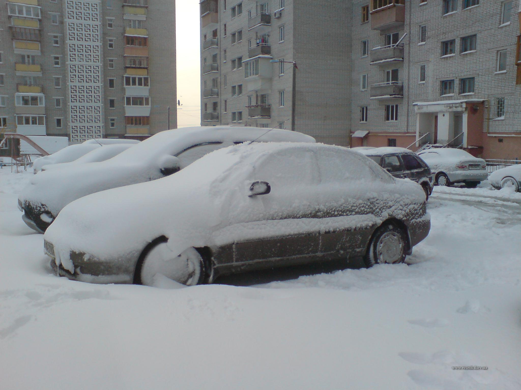 Зима нагрянула нежданно